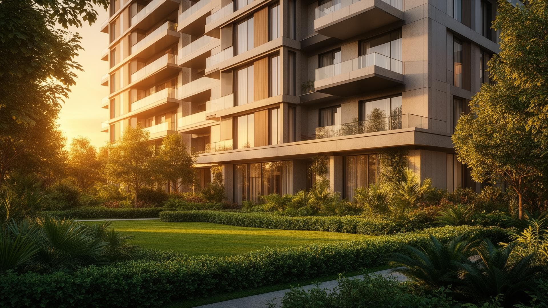 Contemporary home representing property discovery and move-in services