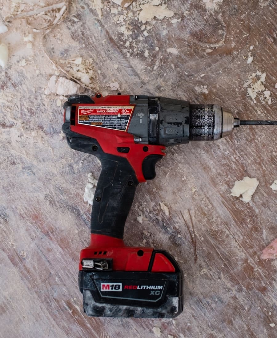 Tools laid out for general handyman work